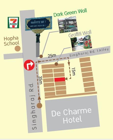 Baan Singharaj Otel Chiang Mai Dış mekan fotoğraf